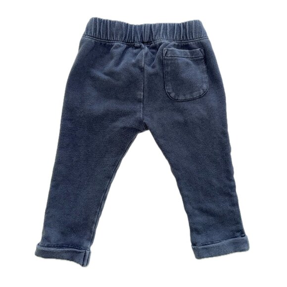 Vild House of Little Organic Cotton Navy Trousers, 6 - 12 months - Picture 2 of 3